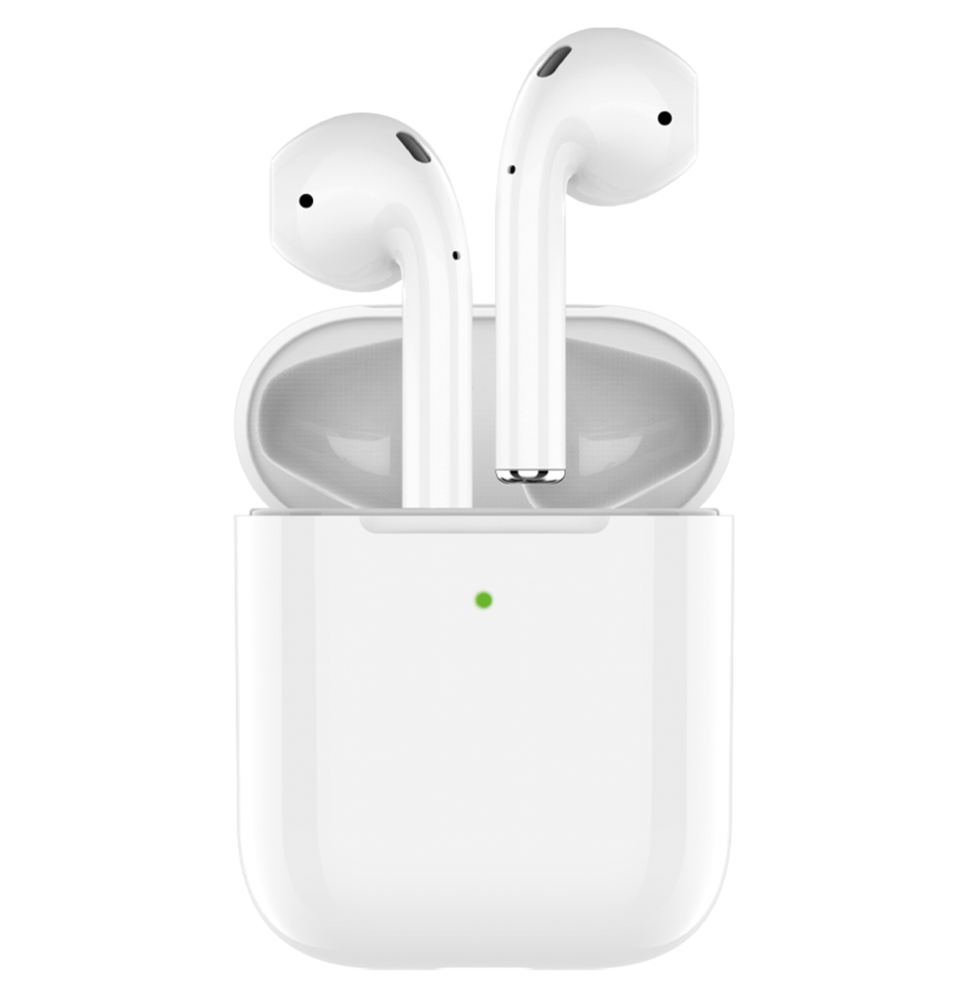 Беспроводные наушники с микрофоном Deppa Air Light, TWS, BT 5.1, 250 мАч, QI