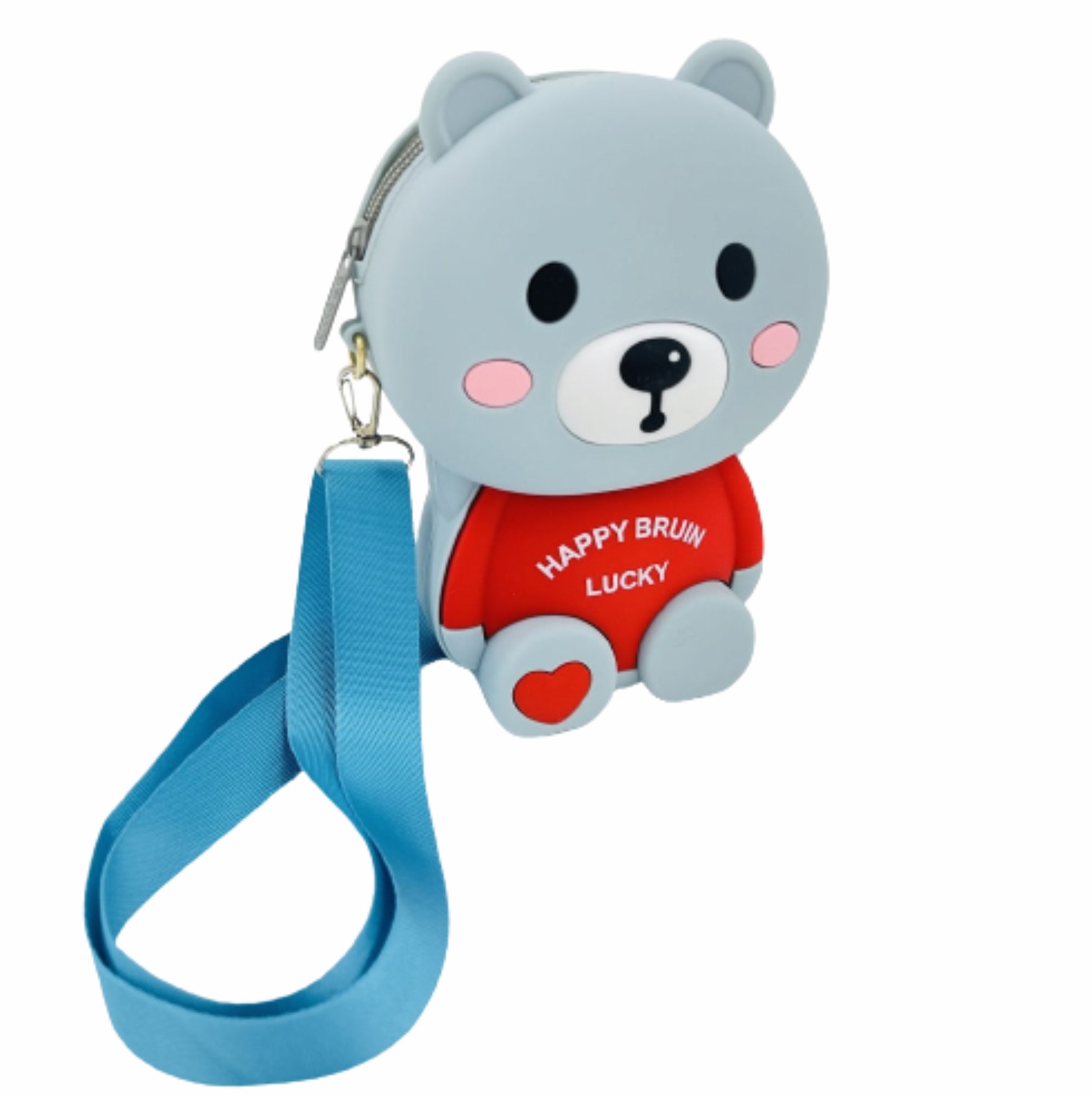 Детская силиконовая сумочка на ремне