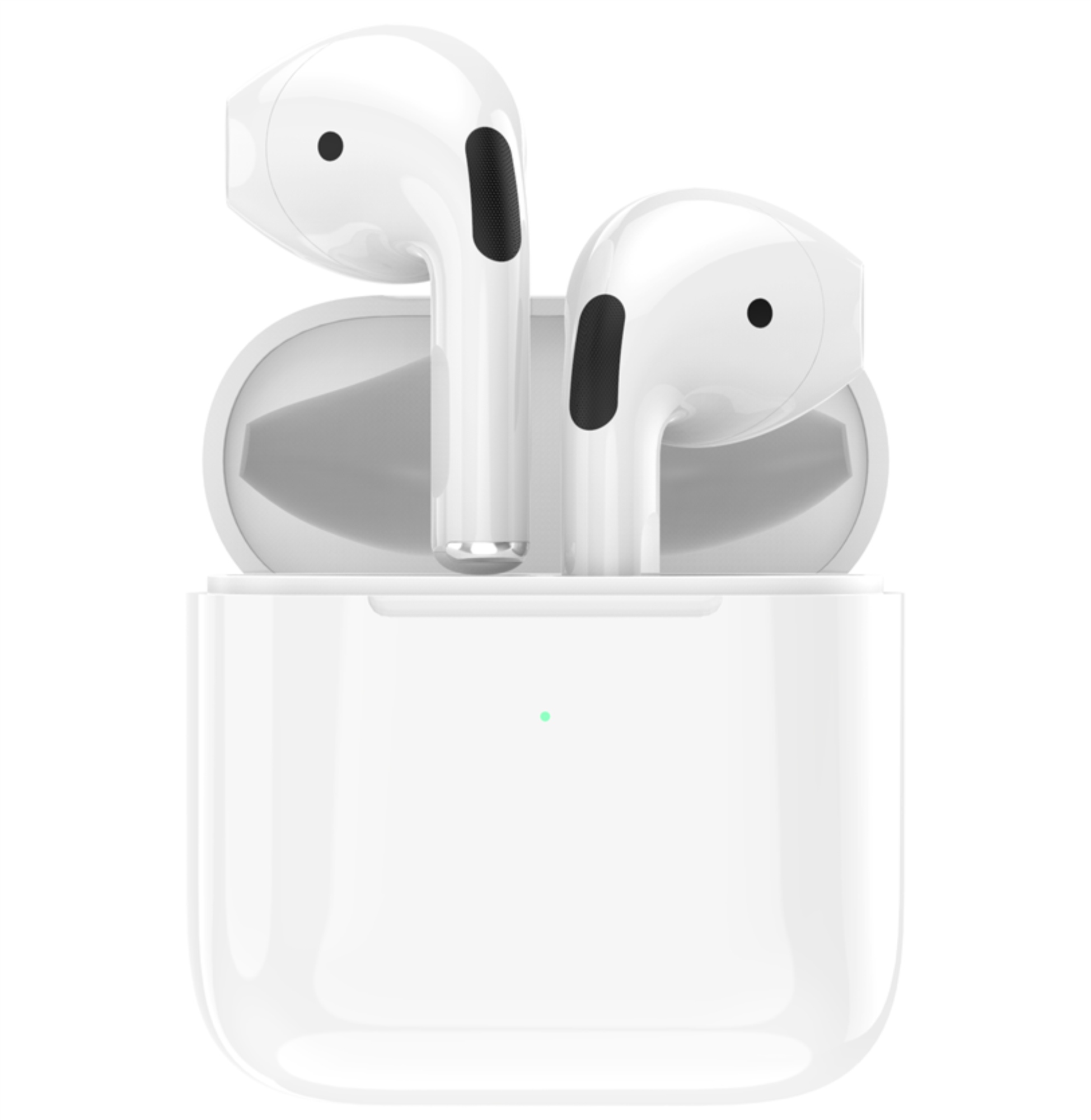 Беспроводные наушники с микрофоном Deppa Air Neo, TWS, BT 5.1, зарядный футляр 300 мАч, беспроводная зарядка