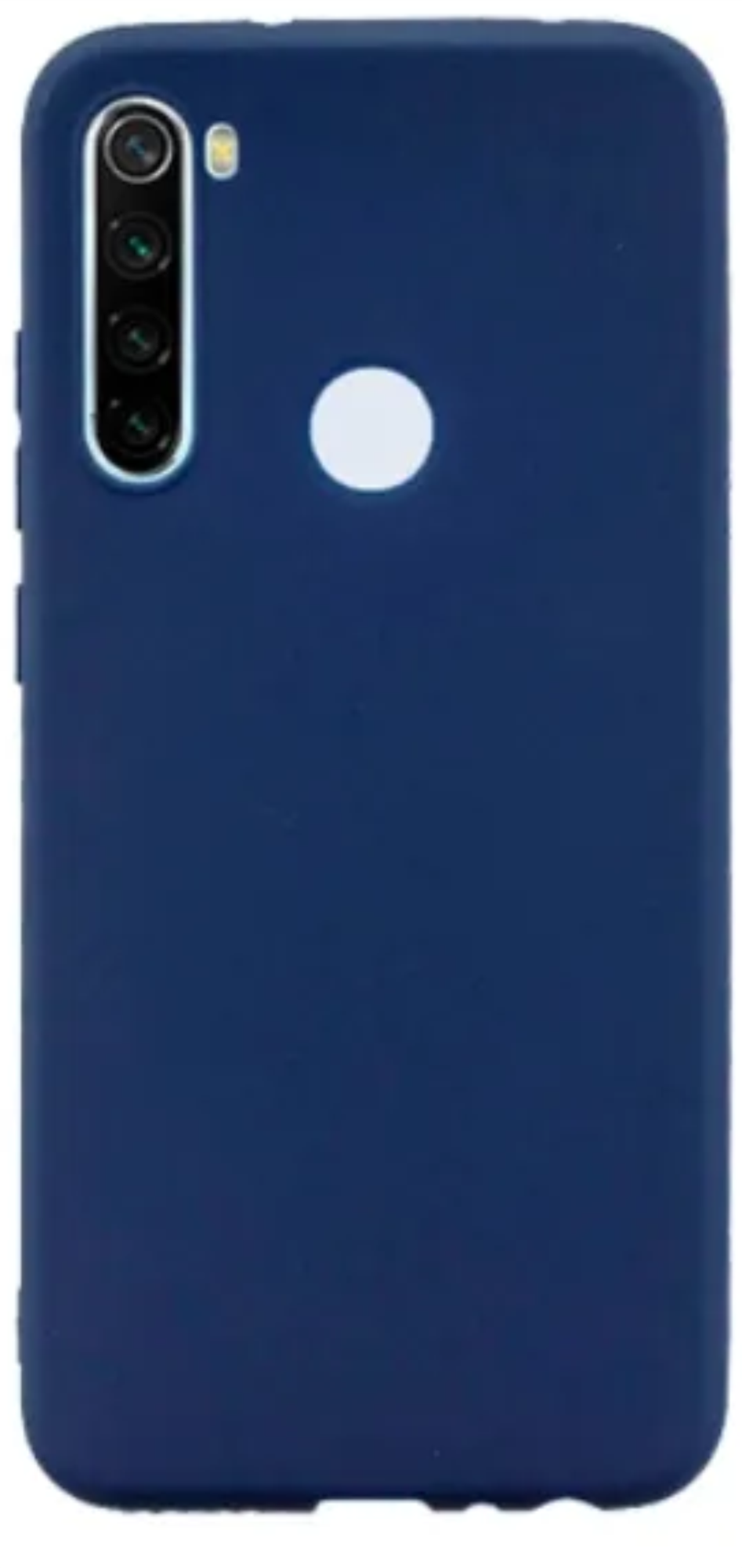 Чехол Silicone Cover для Xiaomi Redmi Note 8T синий