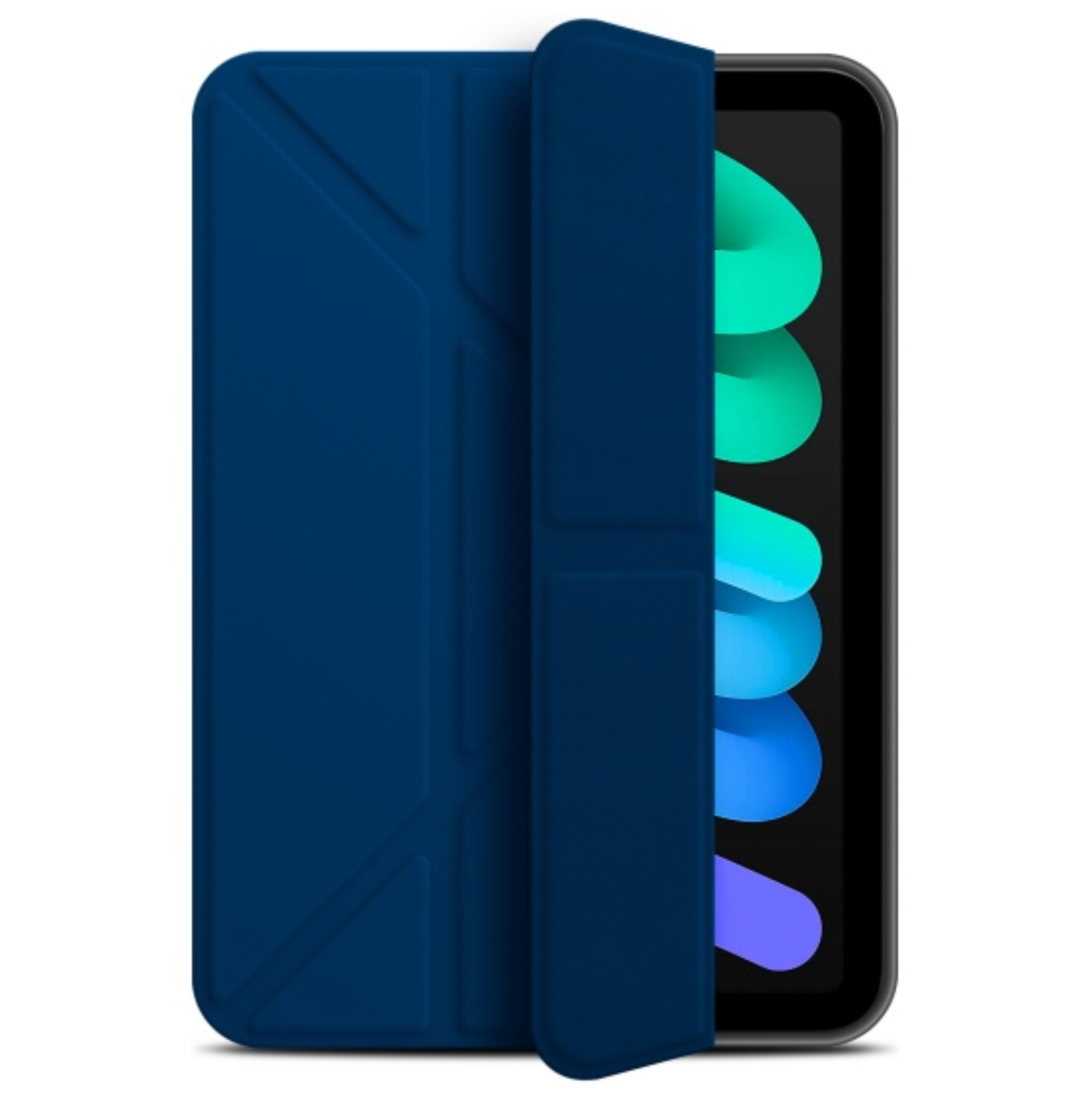 Чехол Borasco Tablet Case для iPad Mini 6 (2021), темно-синий