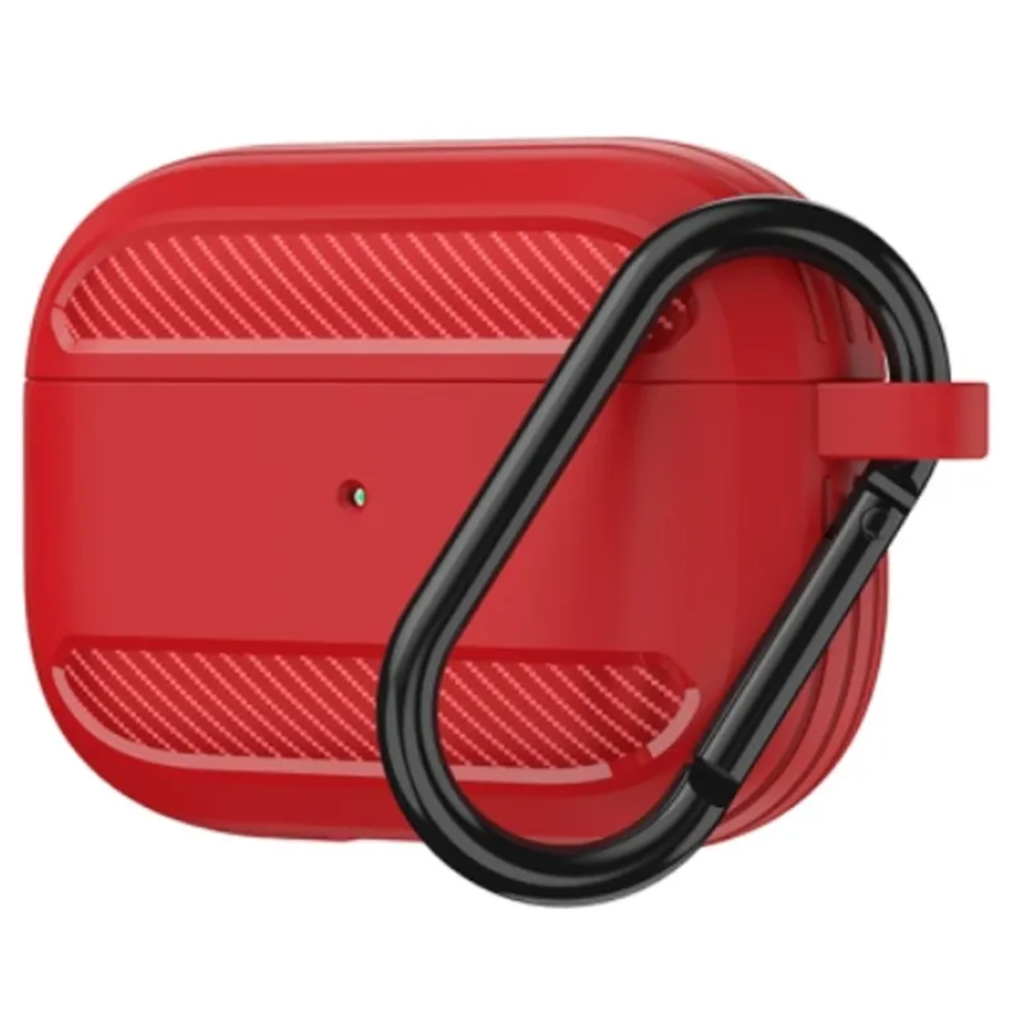 Чехол с карабином WiWU для AirPods Pro, красный