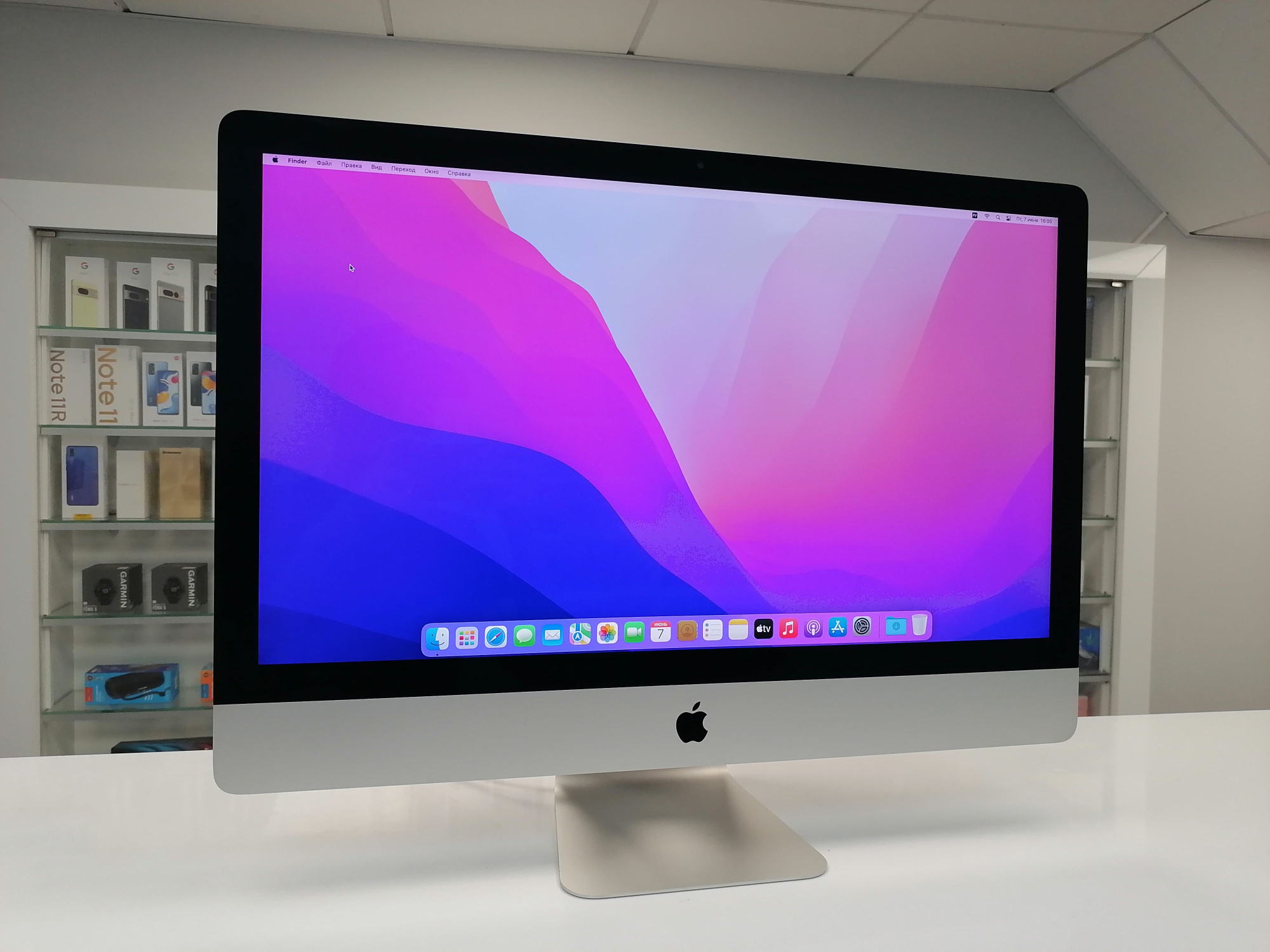 iMac 27" (2020) Retina 5K MXWU2 custom (Core i5 3.3 Ghz, 16Gb, 512 Gb SSD, Radeon Pro 5300 4Gb) - Б/У