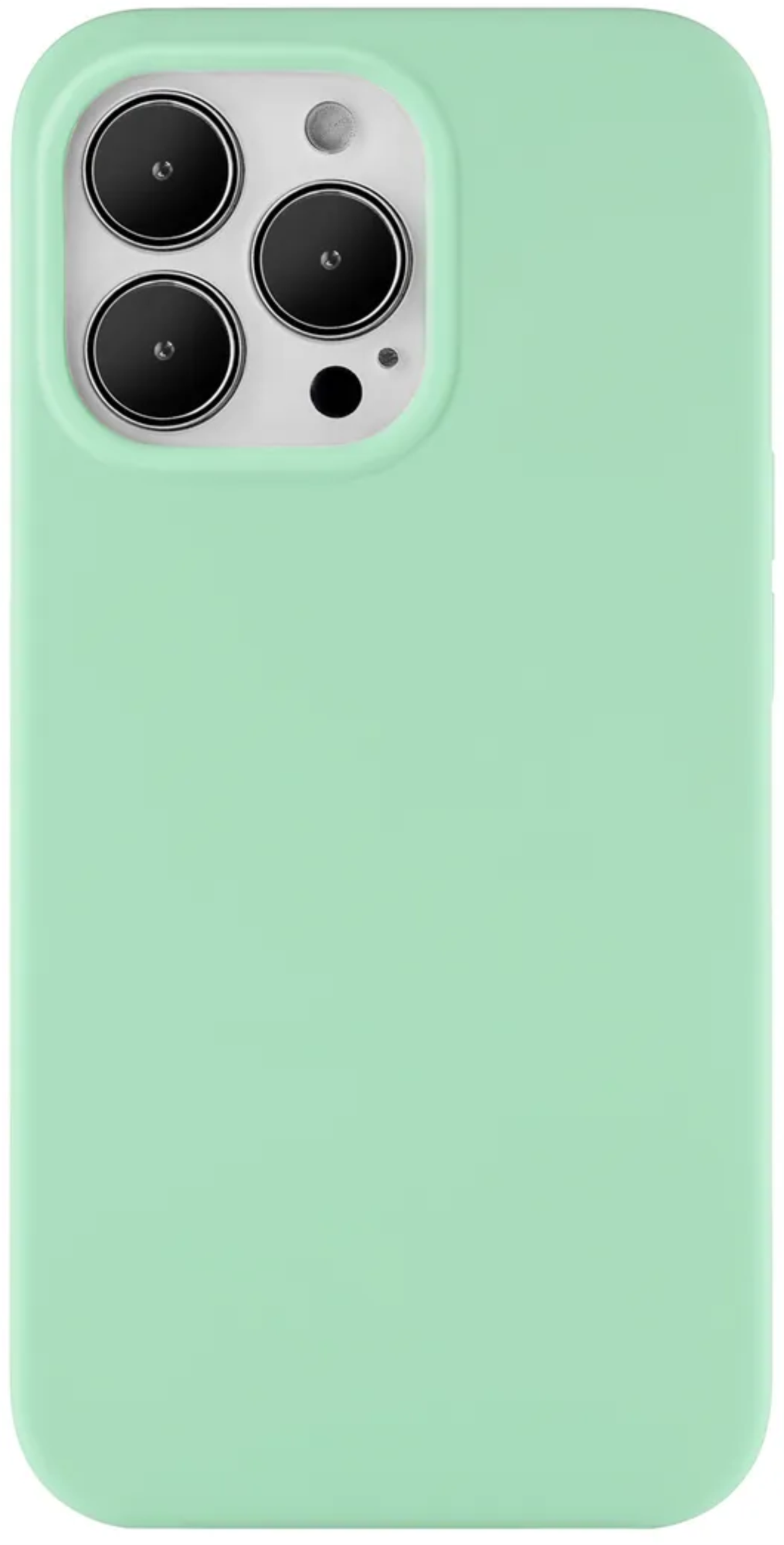 Чехол Ubear Mag Safe для iPhone 13 Pro, силикон, светло-зеленый Чехол Ubear Mag Safe для iPhone 13 Pro, силикон, светло-зеленый