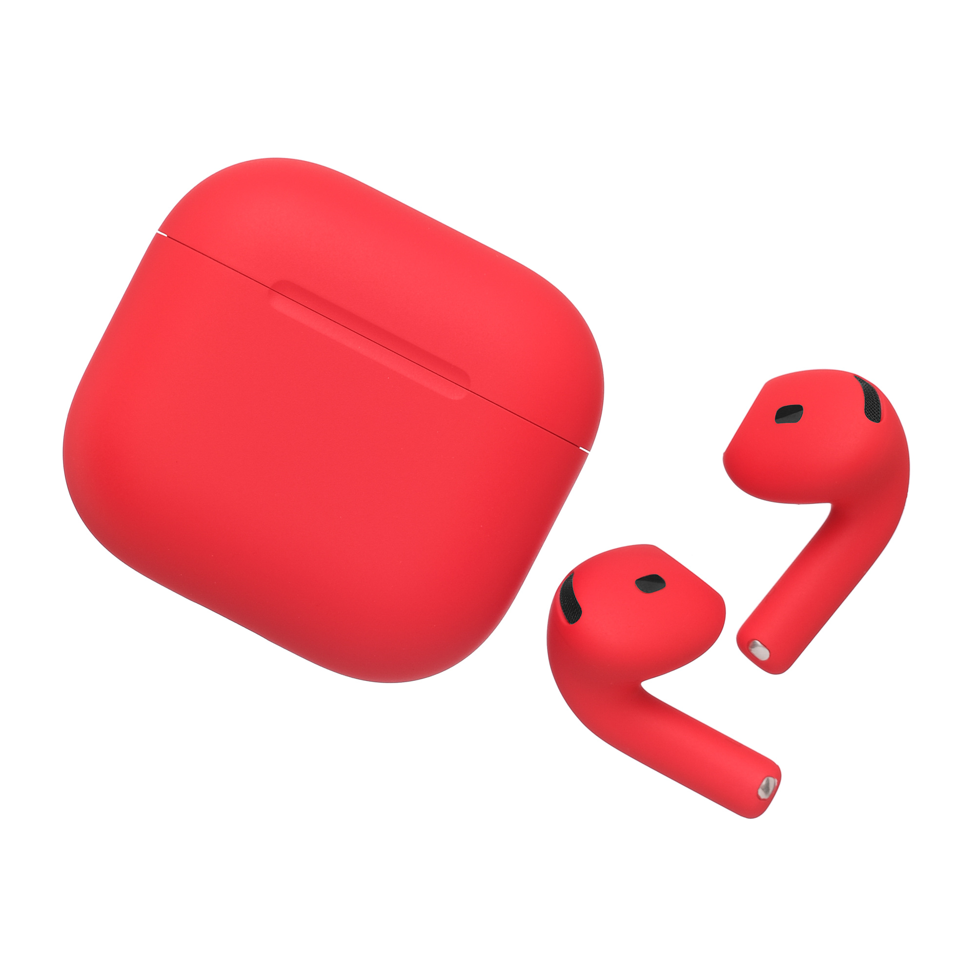 Наушники беспроводные Apple AirPods 4 (MXP63) - Red Matte Наушники беспроводные Apple AirPods 4 (MXP63) - Red Matte