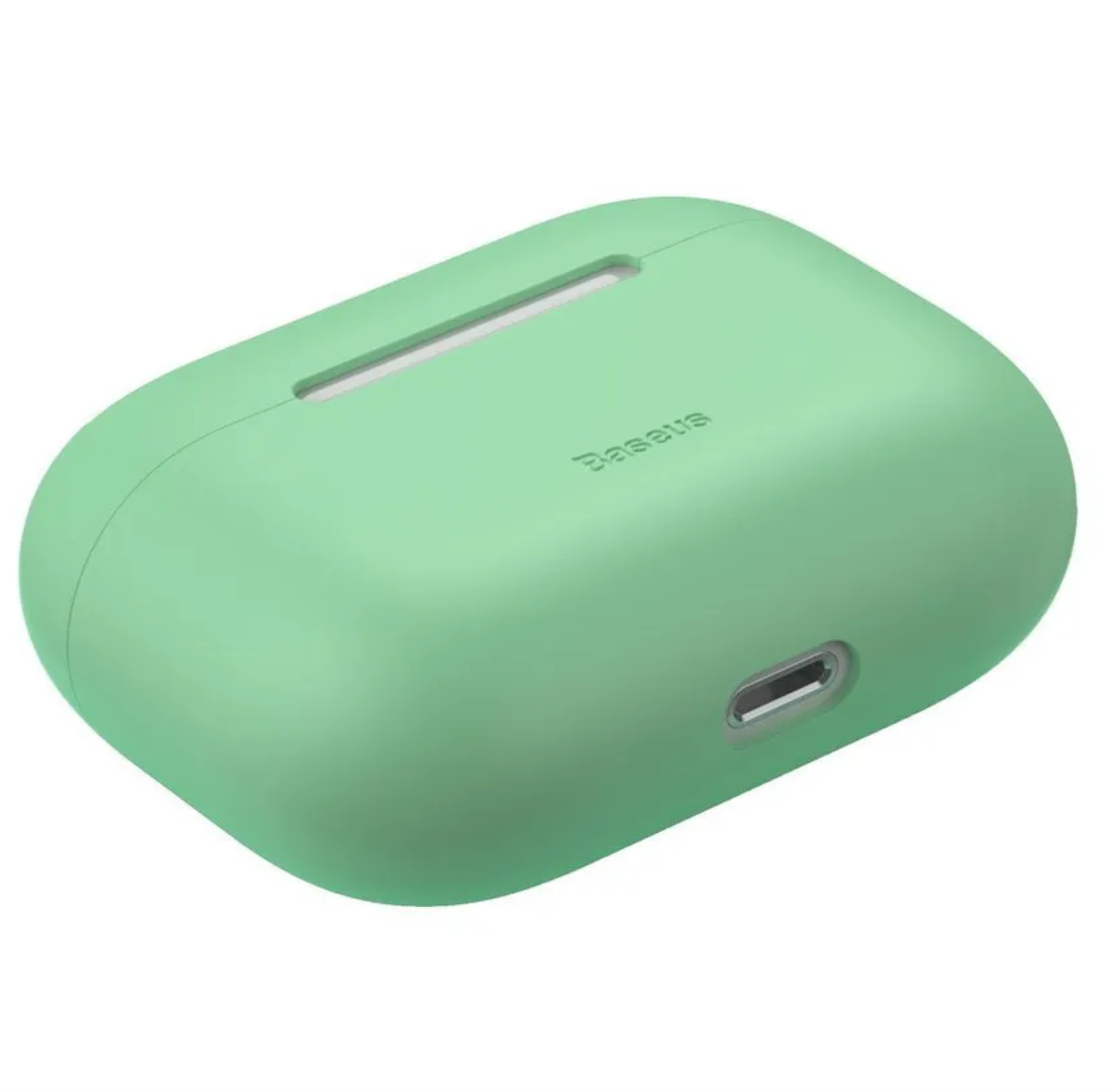 Чехол Baseus Super Thin Silica Gel Case для AirPods Pro, мятный
