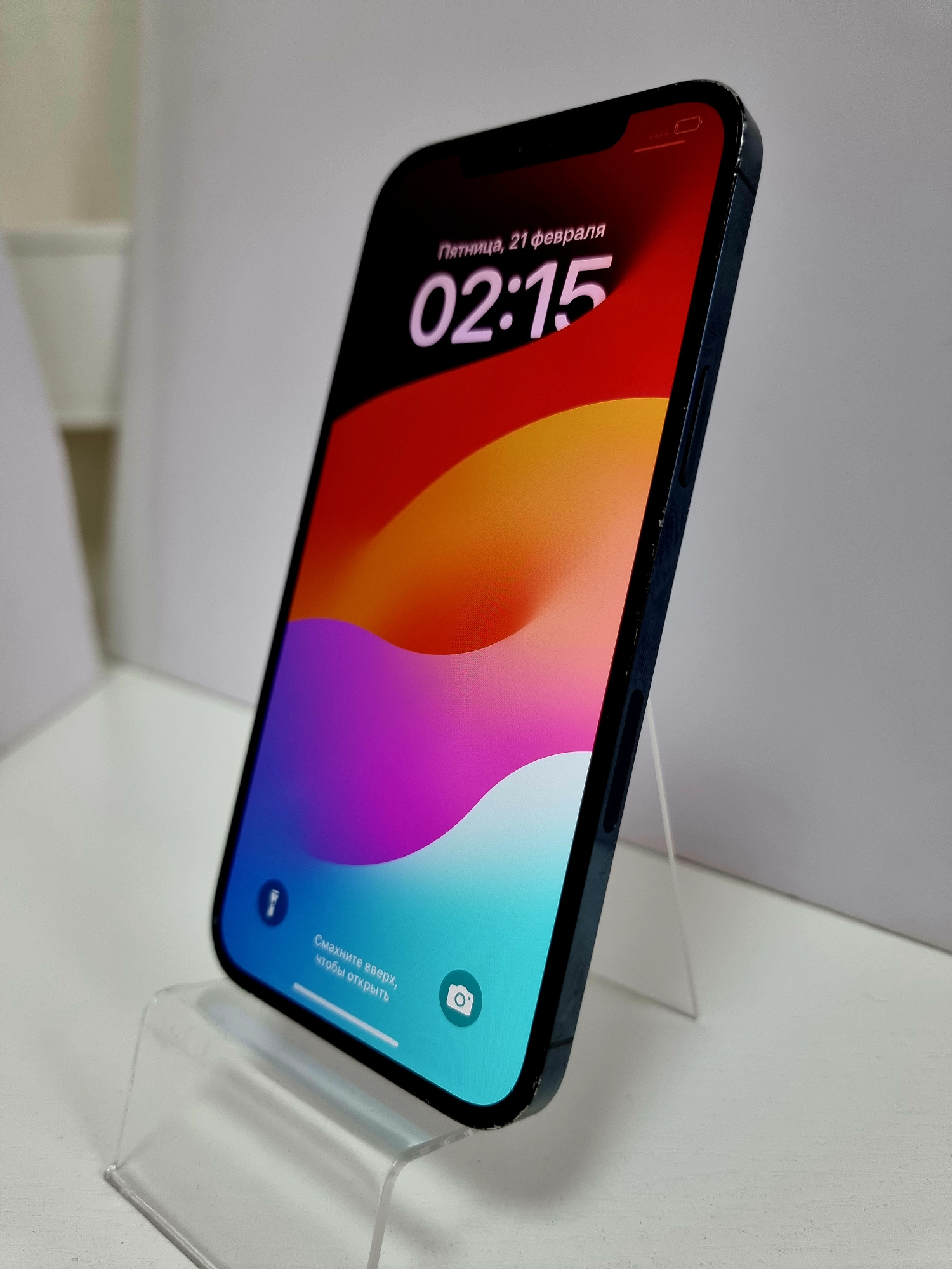 iPhone 12 Pro Max 512Gb Pacific Blue (75% / без коробки) - Б/У . . +
