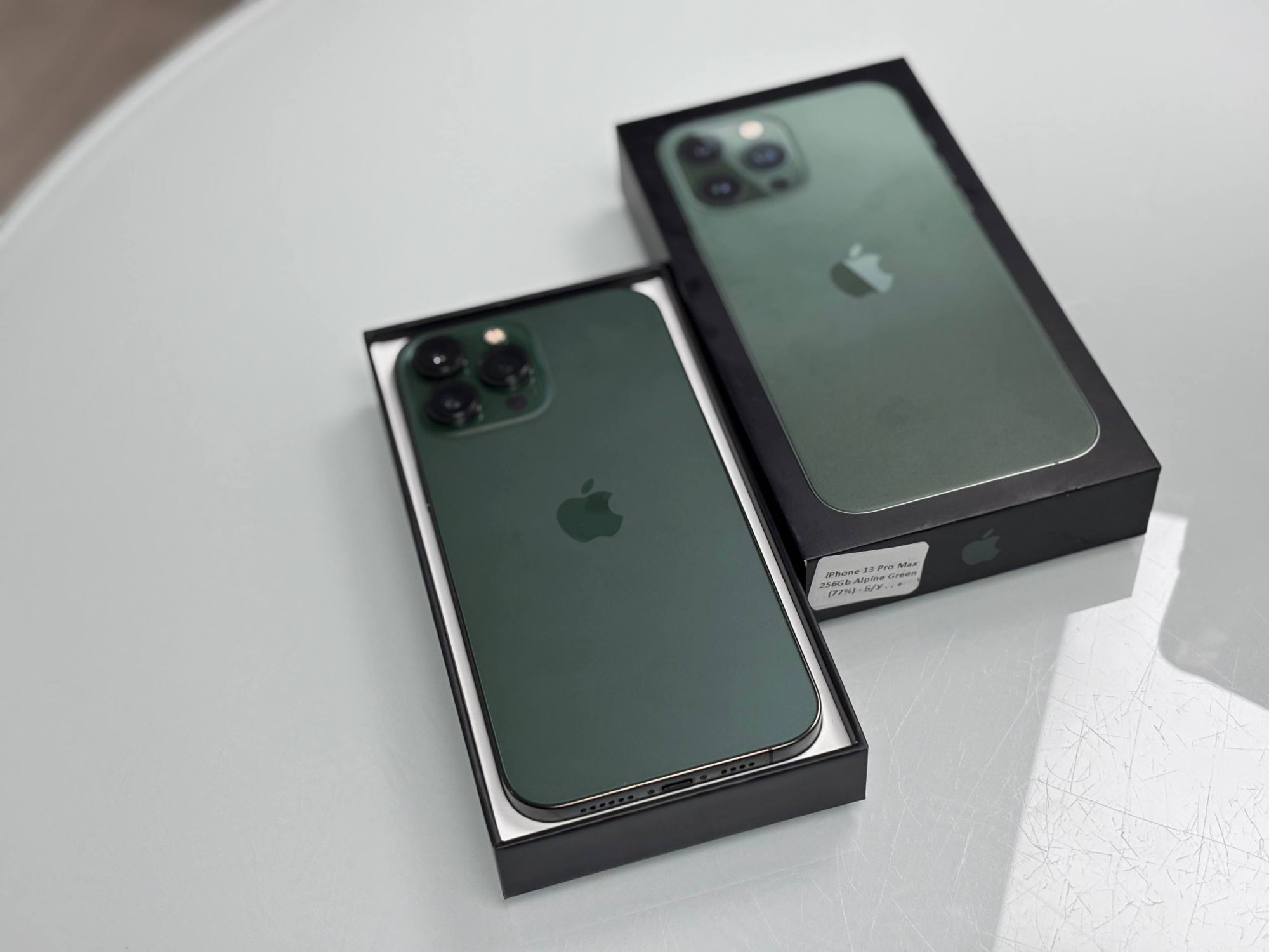 iPhone 13 Pro Max 256Gb Alpine Green (77%) - Б/У . . +